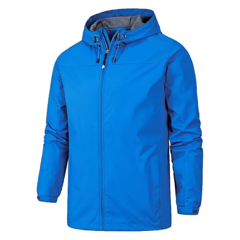 Outdoor Jacket Windproof Waterproof Breathable Thin Jackets Windbreaker Cycling Mountaineering Clothes Custom Logo Print