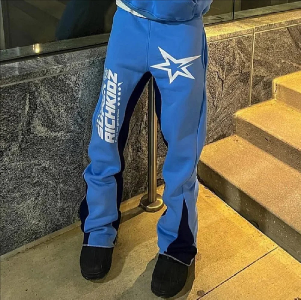 New Y2K Autumn/Winter Clothes Men's clothing and Women's Pants Fitness Pants Fashion Trend High Street Pants Casual Pants 2024