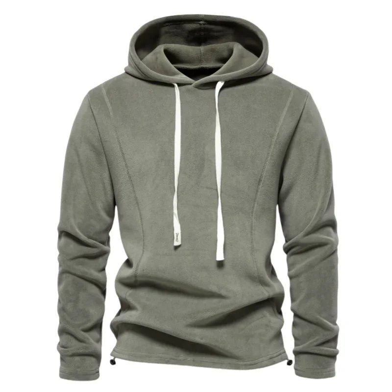 Autumn Winter Warm Pullover Men Casual Fleece Sweatshirts Sweater Male Zip Up Sweatshirt Stand Up Collar Blouse Tops Men Clothes