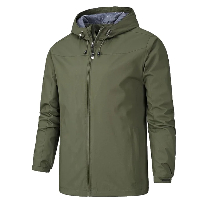 Outdoor Jacket Windproof Waterproof Breathable Thin Jackets Windbreaker Cycling Mountaineering Clothes Custom Logo Print