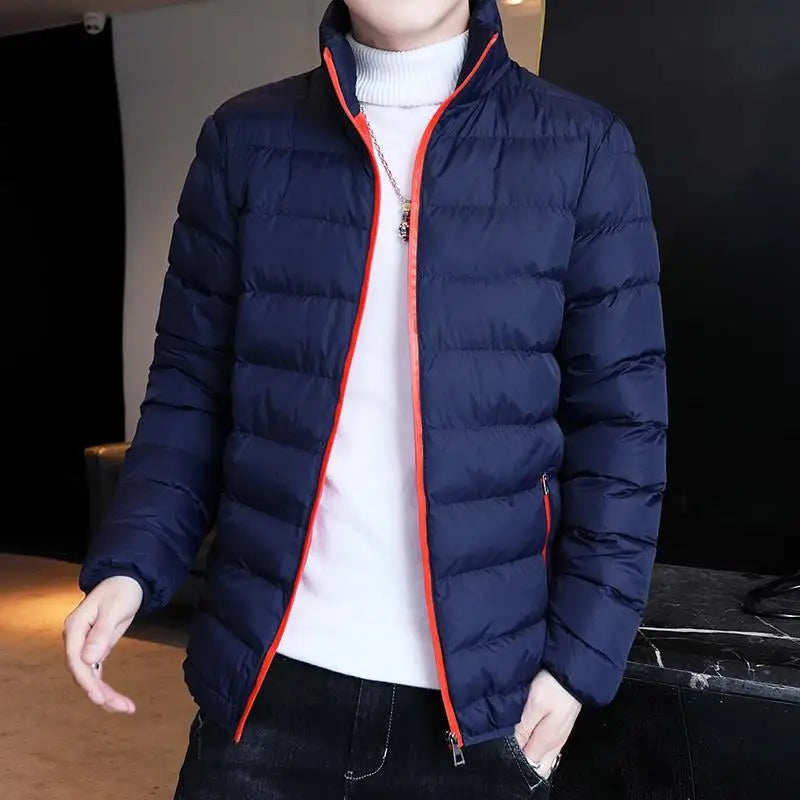 2025 New Fashion Zip Winter Jacket Men Women Autumn Coat Male Clothes Thin Style Casual Cotton Jackets