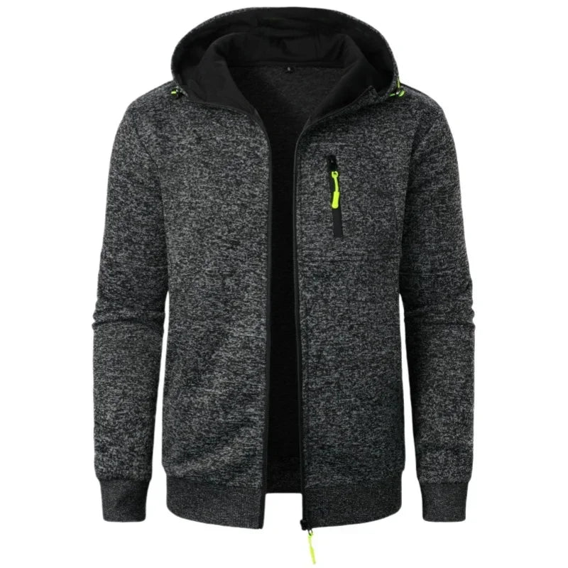 Men's Warm Cardigan Winter Sweaters Knitwear Zip-Up Jacket Man Coats fashion Sweatshirts Casual Knit Sweater Outwear Man Clothes