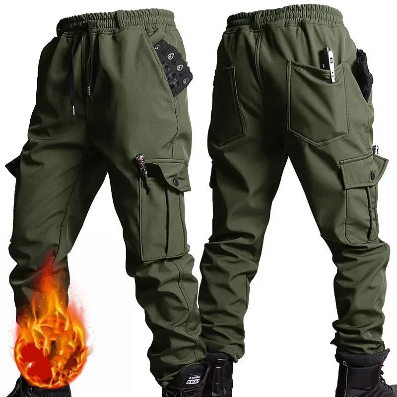 Hot Winter Velvet Thickened Jacket Suit for Men and Women Windproof and Water-proof Outdoor Cold-proof and Warm Work Clothes
