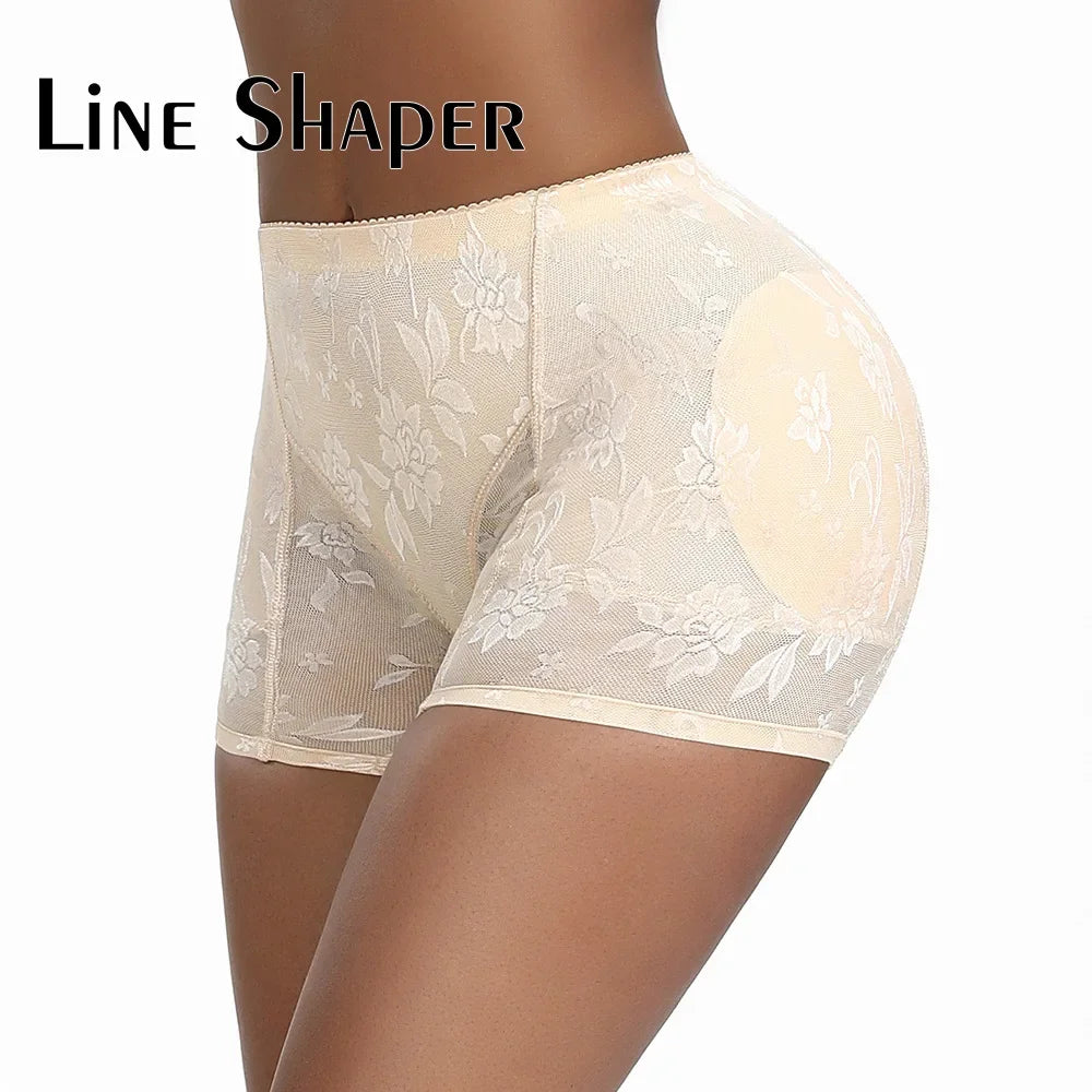 Body Shapewear Women Shaper Tummy Control Butt Lifter Fake Ass Buttock False Padded Panty Filling Hip Lift Slimming Underwear