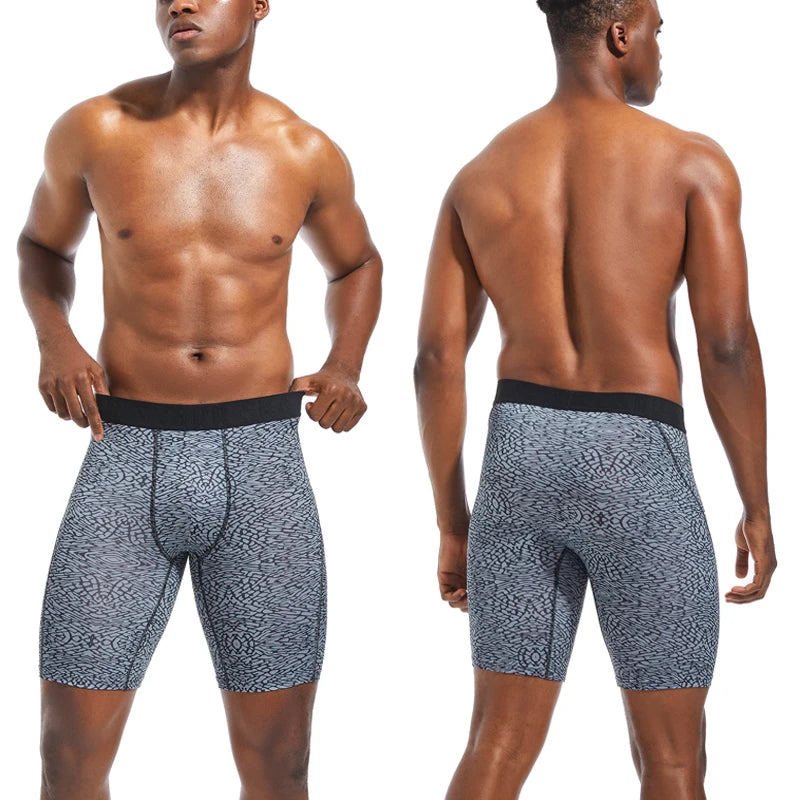 Sports Long Men's Panties New Boxers For Man Underwear Polyester Mens Boxers Sexy Boxer Shorts Fashion Homme Boxershorts