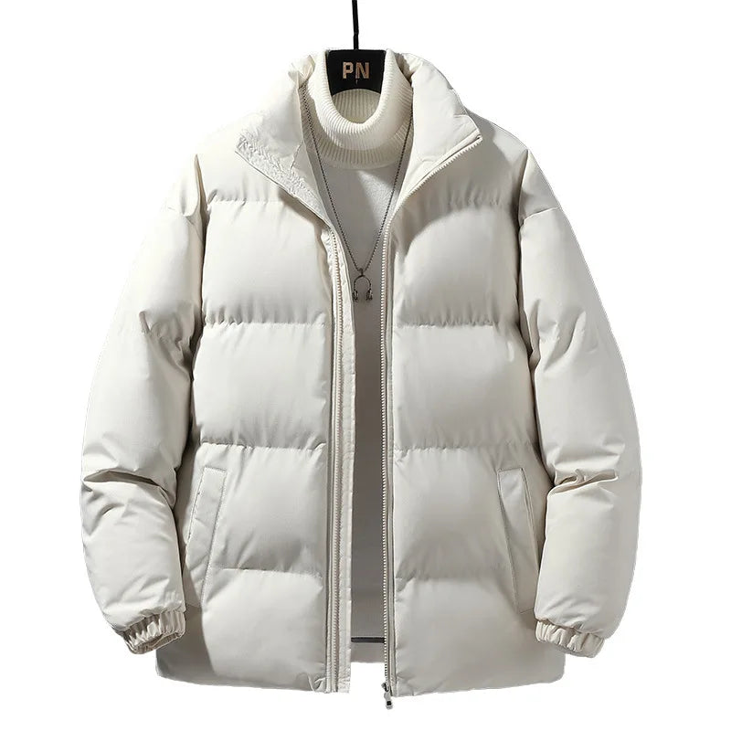 DIMUSI Winter Men's Jacket Fashion Men Thermal Parkas Coats Casual Classic Outwear Windbreaker Warm Padded Jackets Men Clothing