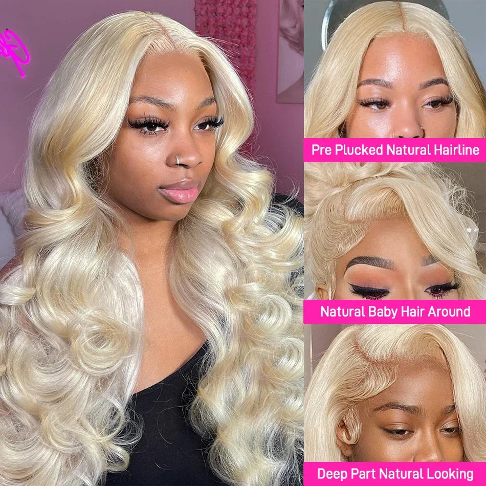SoGreat Blonde 613 13x4 Lace Frontal Loose Body Wave Body Wave Lace Front Wig 13x6 Honey Blonde Wig Human Hair Colored For Women
