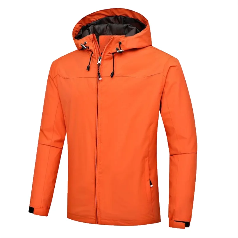 Outdoor Jacket Windproof Waterproof Breathable Thin Jackets Windbreaker Cycling Mountaineering Clothes Custom Logo Print