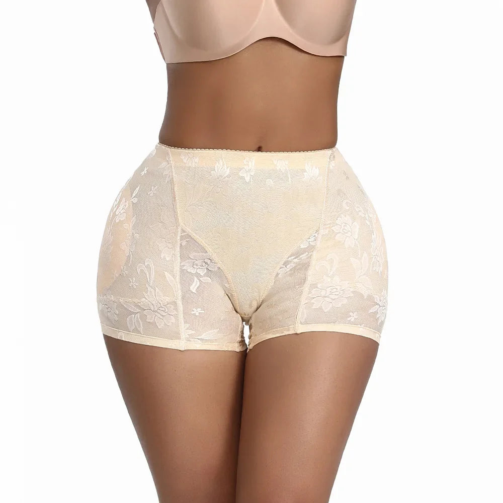 Body Shapewear Women Shaper Tummy Control Butt Lifter Fake Ass Buttock False Padded Panty Filling Hip Lift Slimming Underwear