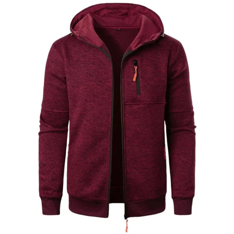 Men's Warm Cardigan Winter Sweaters Knitwear Zip-Up Jacket Man Coats fashion Sweatshirts Casual Knit Sweater Outwear Man Clothes