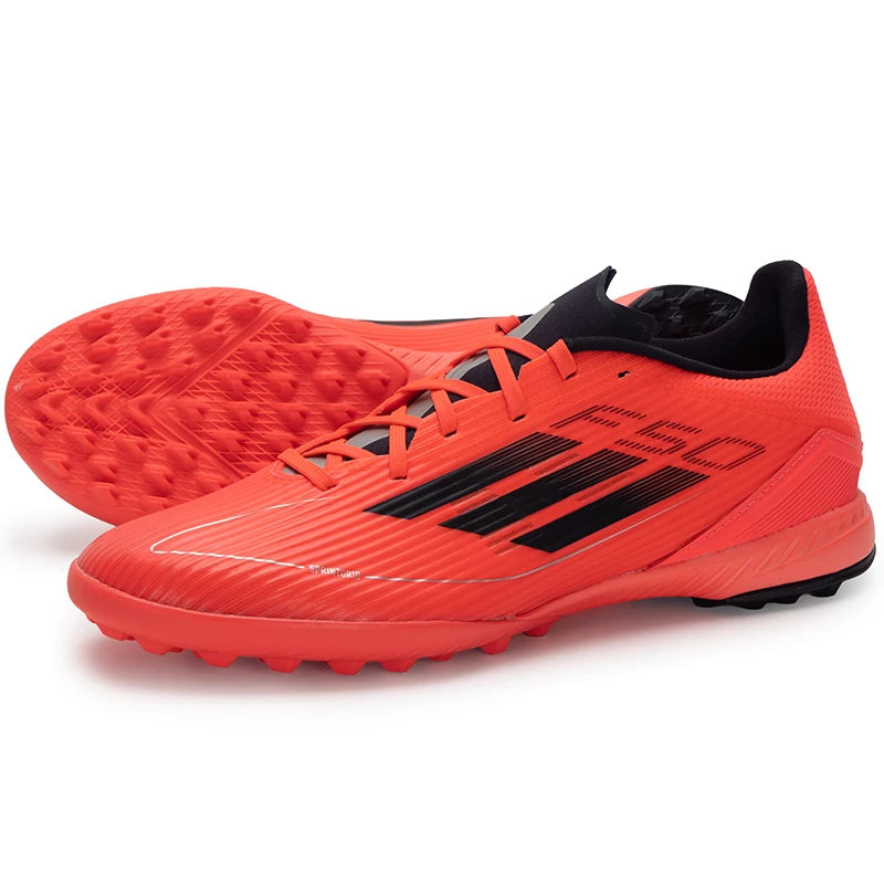 Adidas Men's and Women's Shoes F50 League Tf Football Shoes Men's Tf Broken Spike Sports Lightweight Practical Training Shoes If1335