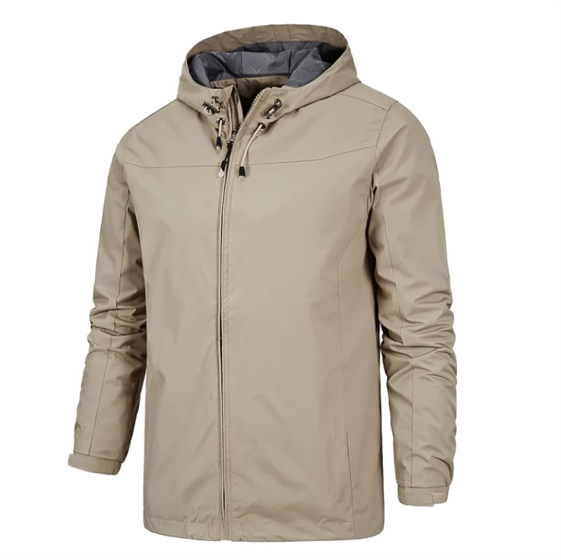 Outdoor Jacket Windproof Waterproof Breathable Thin Jackets Windbreaker Cycling Mountaineering Clothes Custom Logo Print