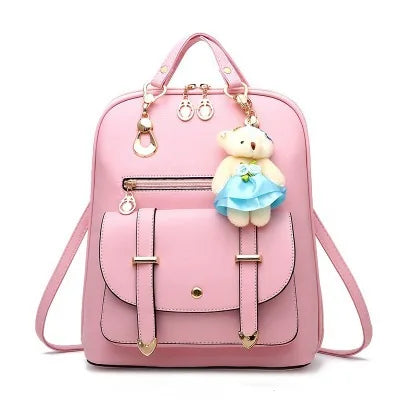 Fashion Backpacks Female High Quality Leather Bagpack for Women Rucksacks Large Capacity School Bag Ladies Travel Bags Mochilas