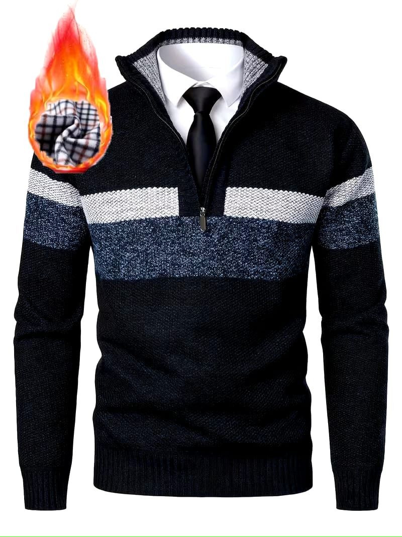 Men's Thickened Knitted...        Top Rated in Men's Sweaters