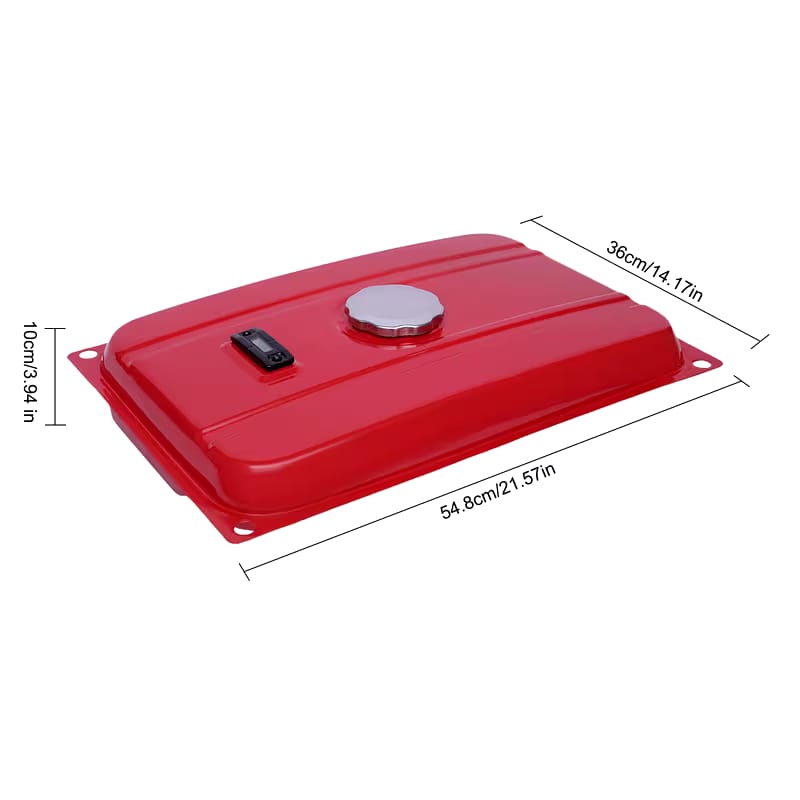 15-Liter Universal Generator Fuel Tank Generator, 4-Gallon Portable