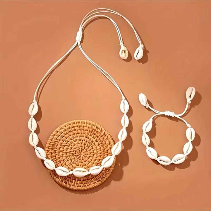 COWRIES BEAD FOR NECK/HAND WRIST