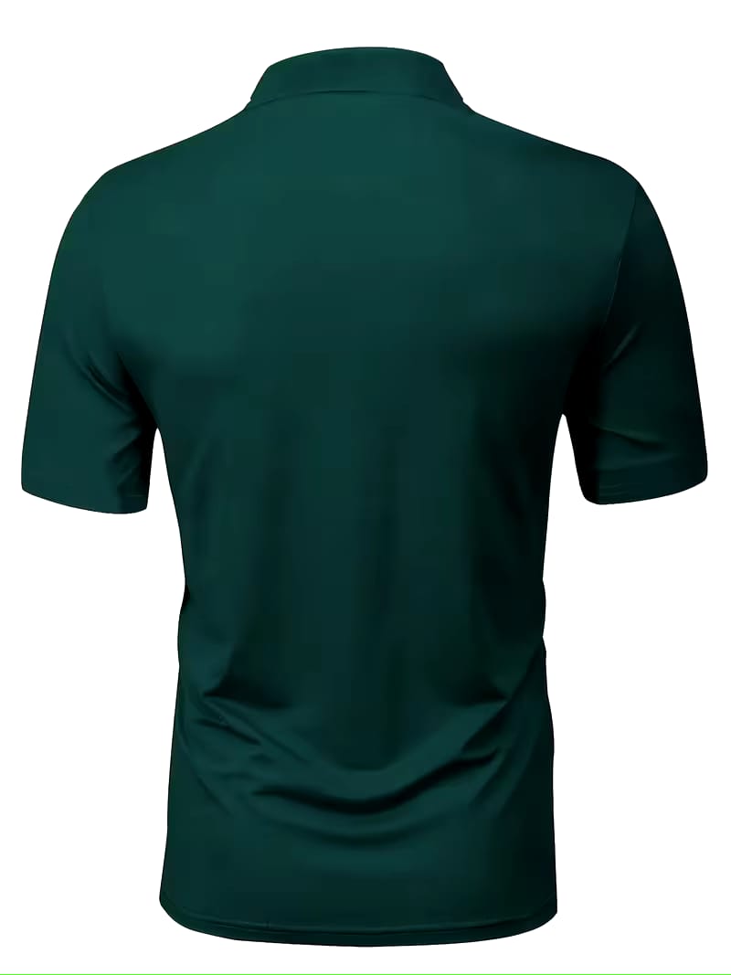 Men's Short sleeve printed Golf Shirt for Summer and Spring