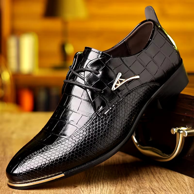 Men's Dress Shoes New Men's Elegant Footwear Men's Large Size Loafers Casual Shoes Men's Gift Pointed.