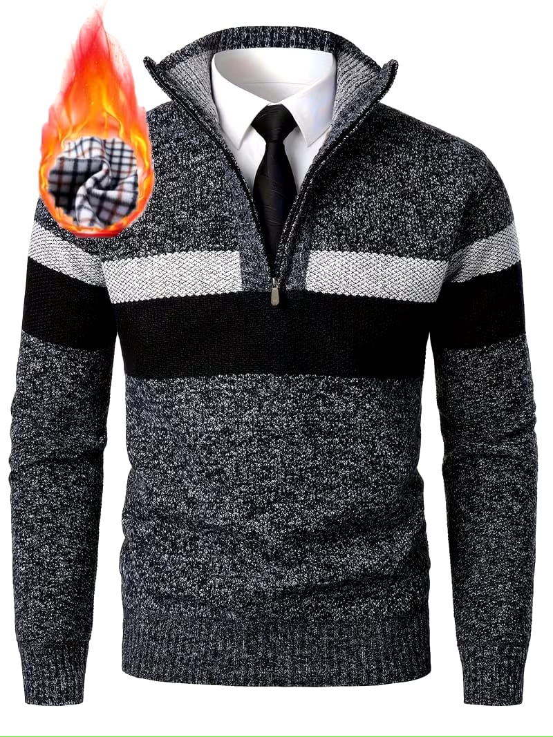 Men's Thickened Knitted...        Top Rated in Men's Sweaters