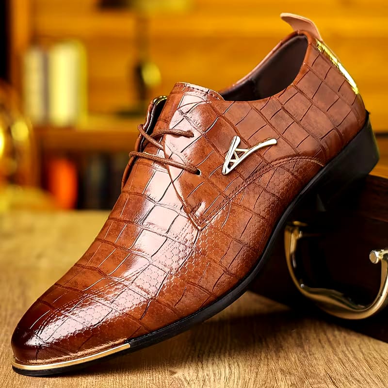 Men's Dress Shoes New Men's Elegant Footwear Men's Large Size Loafers Casual Shoes Men's Gift Pointed.