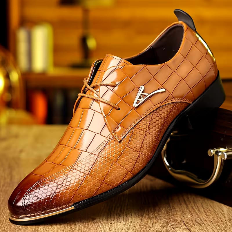 Men's Dress Shoes New Men's Elegant Footwear Men's Large Size Loafers Casual Shoes Men's Gift Pointed.
