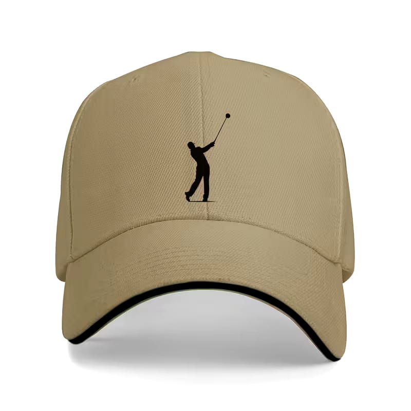 1pc Golf Swing Djustable, Machine Washable Baseball cap, Perfect for Outdoor Activities, Unisex and Casual