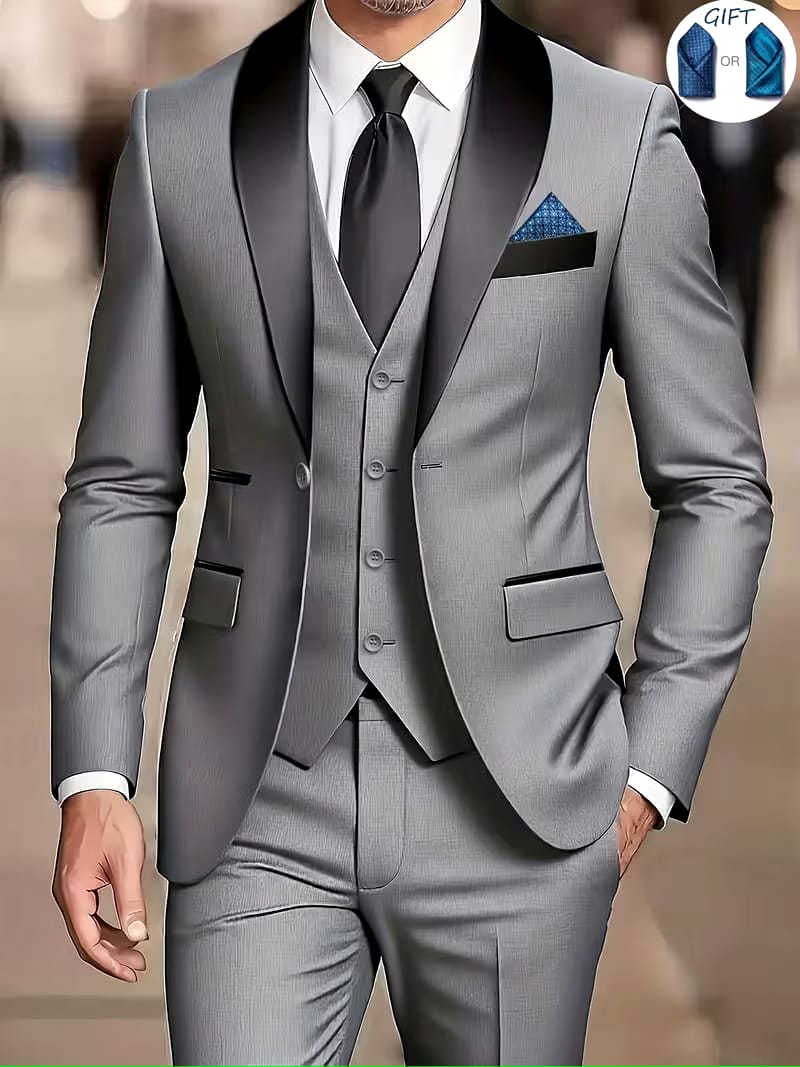 2pcs Men's Suit set, Incl....