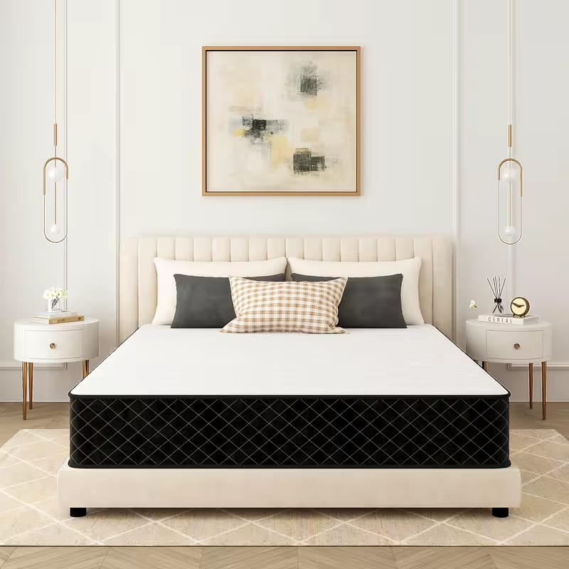 Mattress 140X200, Pocket Spring Mattress Height 20cm, 7-Zone Orthopedic Mattress