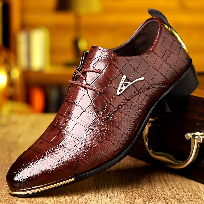 Men's Dress Shoes New Men's Elegant Footwear Men's Large Size Loafers Casual Shoes Men's Gift Pointed.