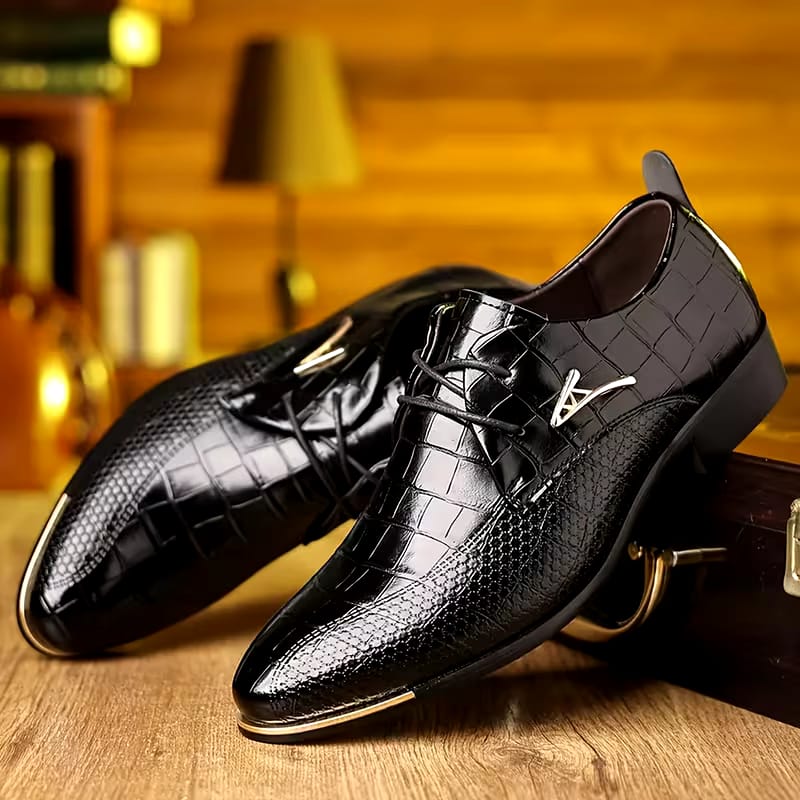 Men's Dress Shoes New Men's Elegant Footwear Men's Large Size Loafers Casual Shoes Men's Gift Pointed.